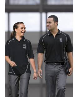 Piped Ottoman Polo, Mens Piped Ottoman Polo, Mens